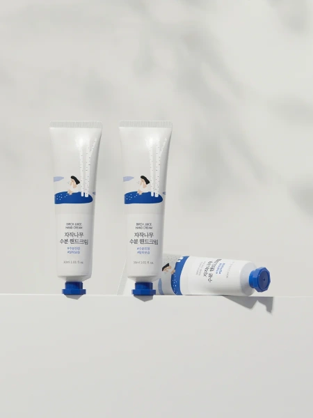 Round Lab Увлажняющий крем для рук с берёзовым соком Birch Juice Hand Cream 30 мл фото 3