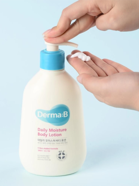 Derma:B Ламеллярный увлажняющий лосьон для тела Daily Moisture Body Lotion 400 мл фото 3