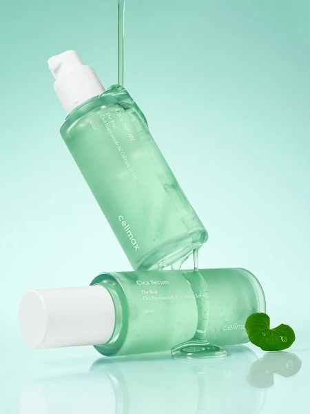 Celimax Успокаивающая сыворотка с центеллой и 5% ниацинамида Cica Niacinamide AC Calming Serum 40 мл фото 1