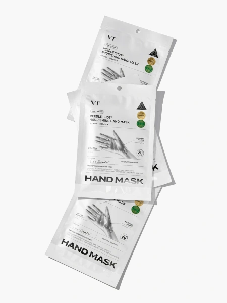 VT Cosmetics Увлажняющая маска-перчатки для рук Reedle Shot Nourishing Hand Mask 16 мл фото 5