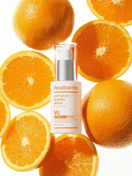 Real Barrier Осветляющая сыворотка с витамином С и пептидами Peptivita C Blemish Serum 30 мл фото 1