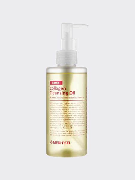 Medi-Peel Гидрофильное масло с лактобактериями и коллагеном Red Lacto Collagen Cleansing Oil 200мл