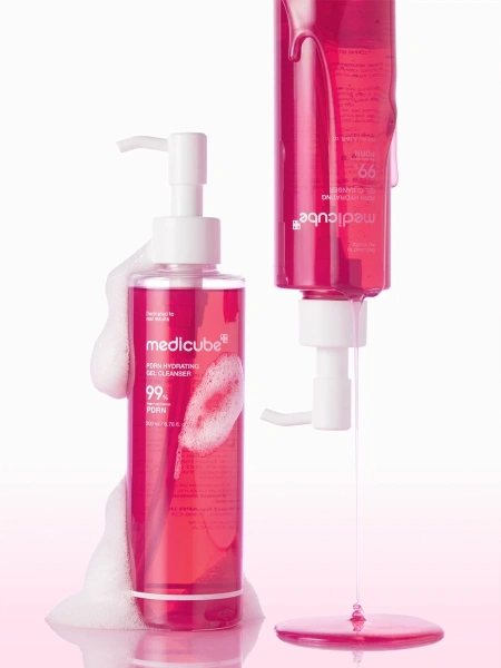 Medicube Увлажняющий гель для умывания с ПДРН и LHA-кислотой PDRN Hydrating Gel Cleanser 200 мл фото 3