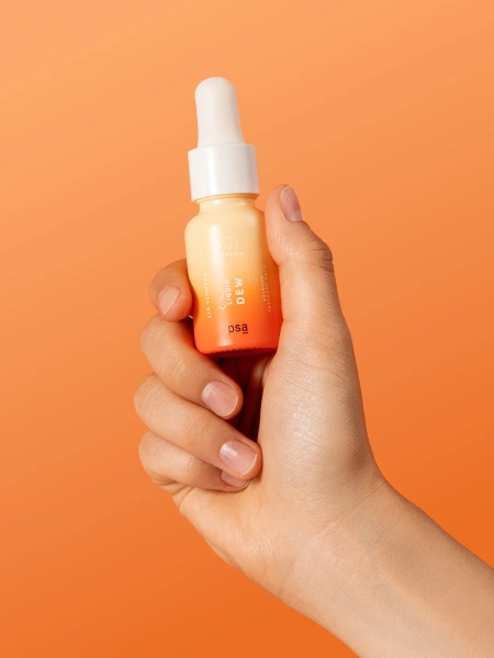 PSA Антиоксидантный бустер с 17% витамина С для сияния и ровного тона Liquid Dew 17% Vitamin C Glow Recovery Booster 15 мл фото 7