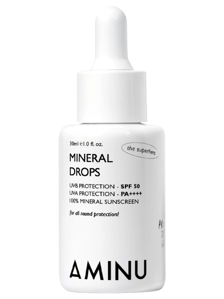 Aminu Минеральные солнцезащитные капли SPF50 Mineral Drops 30 мл