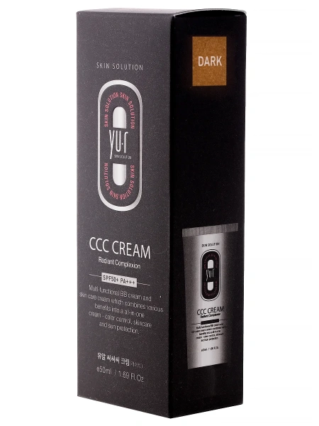 Yur Skin Solution Корректирующий CCC крем – тон загар SPF 50 CCC Cream 50 мл фото 3