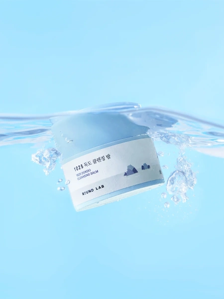 Round Lab Гидрофильный бальзам с морской водой и кислотами 1025 Dokdo Cleansing Balm 50 мл фото 5