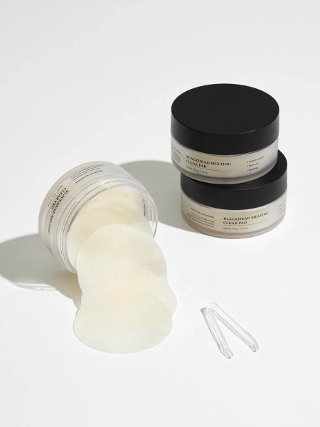 Sungboon Editor Пэды с экстрактом шалфея для очищения пор и удаления чёрных точек Blackhead Melting Clear Pad 30 шт фото 1