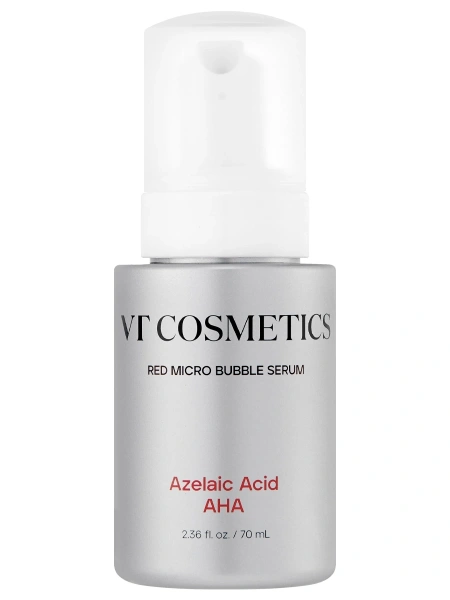 VT Cosmetics Пузырьковая сыворотка с азелаиновой кислотой Az AHA Red Micro Bubble Serum 70 мл