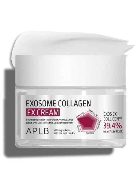 APLB Крем для лица с экзосомами и коллагеном Exosome Collagen EX Сream 55 мл фото 8
