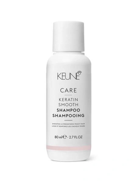 Keune Восстанавливающий шампунь «Кератиновый комплекс» CARE Keratin Smooth Shampoo 80 мл