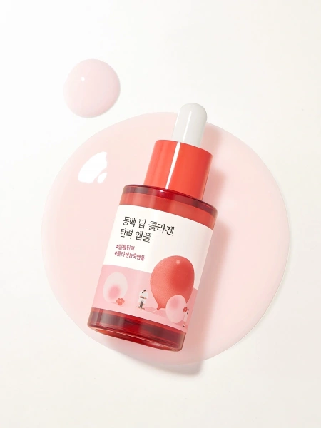 Round Lab Укрепляющая сыворотка с экстрактом камелии и коллагеном Camellia Deep Collagen Firming Ampoule 30 мл фото 3