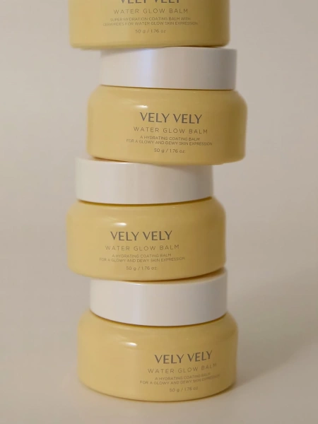Vely Vely Увлажняющий сливочный бальзам для сияния кожи Water Glow Balm 50 мл фото 7