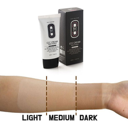 Yur Skin Solution Корректирующий CCC крем – тон средний SPF 50 CCC Cream 50 мл фото 4