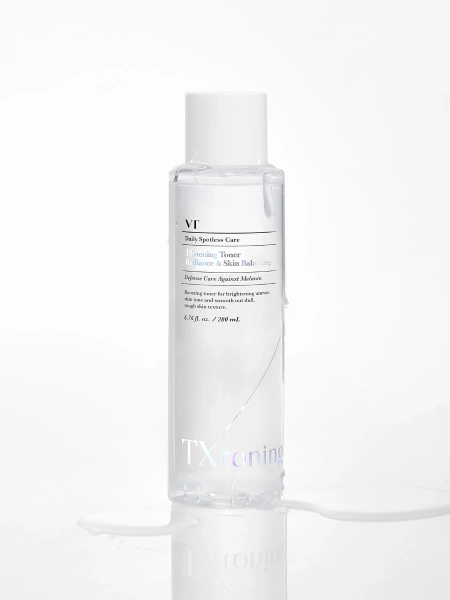 VT Cosmetics Осветляющий тонер с транексамовой кислотой против пигментации TX-Toning Toner 200 мл фото 2