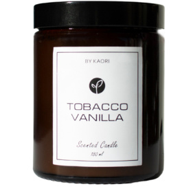Аромасвеча Tobacco vanilla Kaori Тёплый мягкий аромат табачных листьев и сладкой ванили - купить 1 690 ₽ 