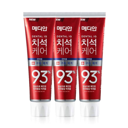 Median Освежающая зубная паста для удаления зубного камня Tartar Protection Fresh Breath 120 гр х 3 шт