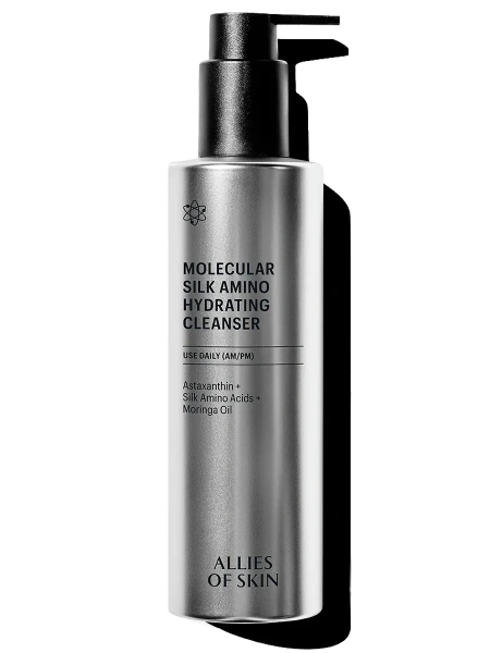 Allies of Skin Молекулярное очищающее средство с аминокислотами шелка Molecular Silk Amino Hydrating Cleanser 250 мл