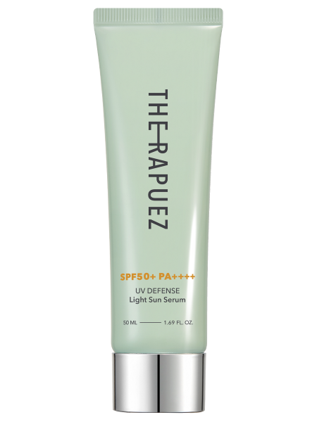The Rapuez Успокаивающий солнцезащитный крем SPF50 UV Defense Light Sun Serum 50 мл