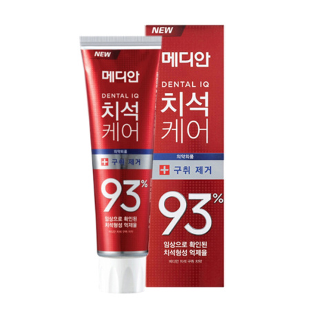 Median Освежающая зубная паста для удаления зубного камня Tartar Protection Fresh Breath 120 гр х 3 шт фото 1