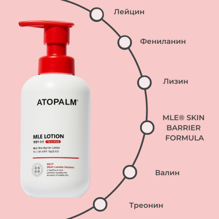 Atopalm Ламеллярный лосьон для лица и тела MLE Lotion 200 мл фото 6