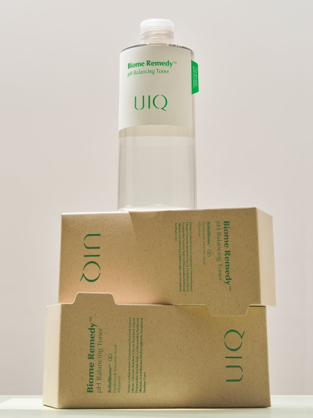UIQ Успокаивающий тонер c янтарной кислотой и постбиотиками Biome Remedy pH Balancing Toner 300 мл фото 10