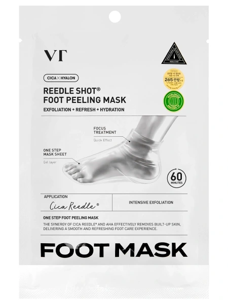 VT Cosmetics Пилинг-носочки для ног Reedle Shot Foot Peeling Mask 40 мл