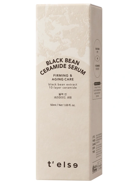 T'else Восстанавливающая сыворотка с экстрактом чёрной сои и керамидами Black Bean Ceramide Serum 50 мл фото 6