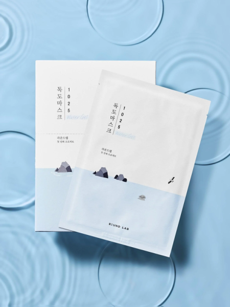 Round Lab Ультратонкая тканевая маска для глубокого увлажнения 1025 Dokdo Hydrating Water Gel Mask 30 мл х 10 шт фото 1