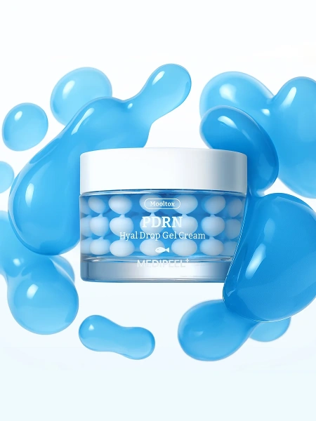 Medi-Peel Капсульный крем с ПДРН и гиалуроновой кислотой для глубокого увлажнения Mooltox PDRN Hyal Drop Gel Cream 50 гр фото 3