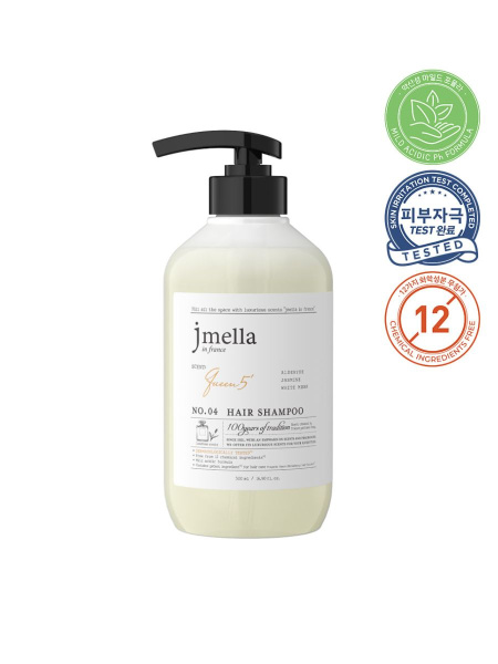 Jmella Парфюмированный шампунь для всех типов волос In France Queen 5 Hair Shampoo 500 мл фото 5