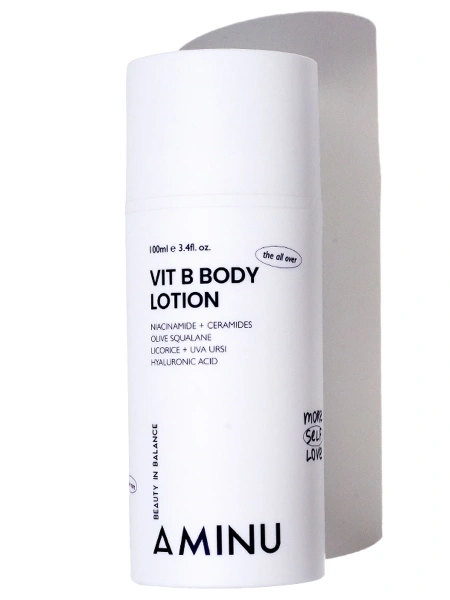 Aminu Восстанавливающий лосьон для тела с ниацинамидом и керамидами Vit B Body Lotion 100 мл