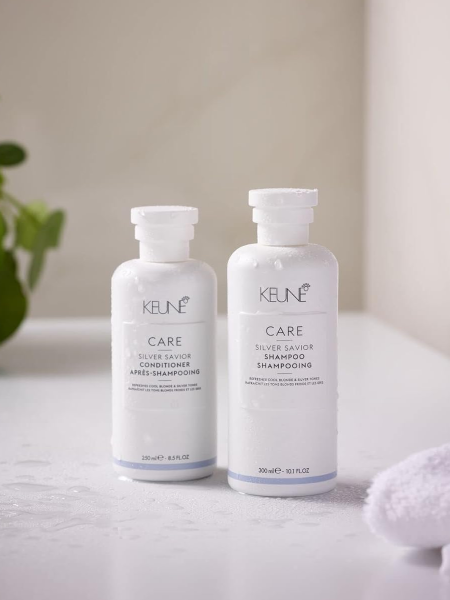 Keune Шампунь для нейтрализации желтизны «Серебро» CARE Silver Savior Shampoo 300 фото 1