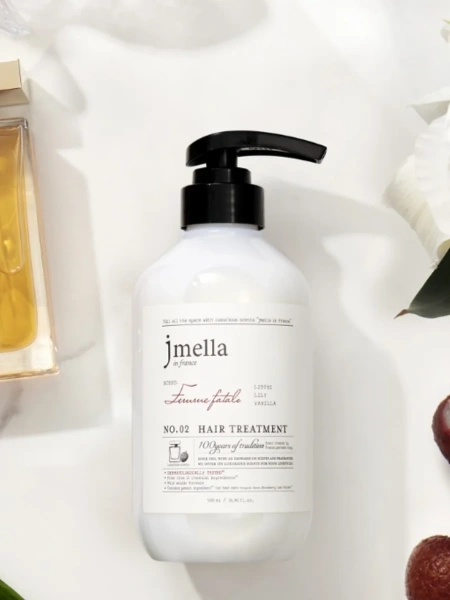 Jmella Парфюмированный кондиционер для всех типов волос In France Femme Fatale Hair Treatment 500 мл фото 1