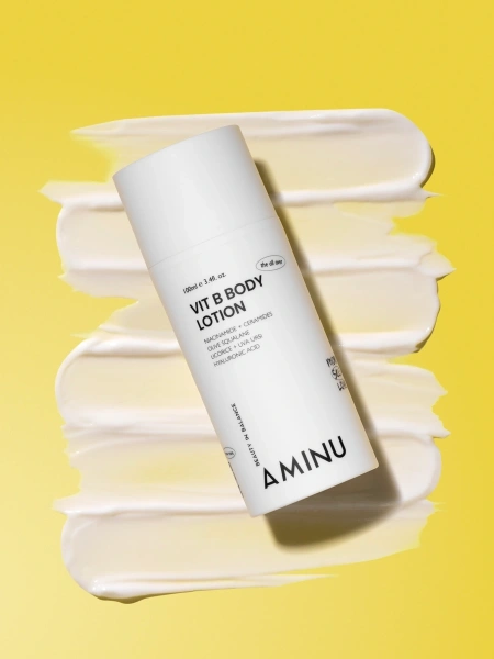 Aminu Восстанавливающий лосьон для тела с ниацинамидом и керамидами Vit B Body Lotion 100 мл фото 1