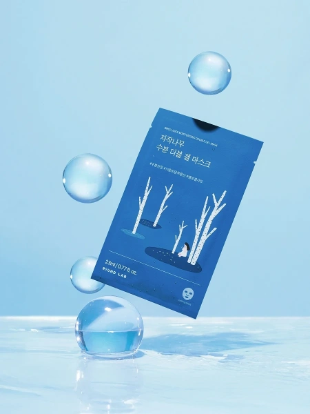 Round Lab Увлажняющая гелевая маска с березовым соком Birch Juice Moisturizing Double Gel Mask 23 мл фото 7