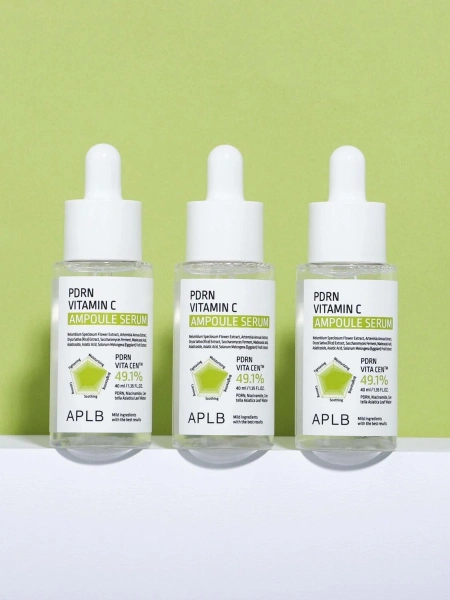 APLB Ампульная сыворотка с ПДРН и витамином С PDRN Vitamin C Ampoule Serum 40 мл фото 1