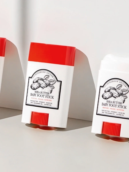 Sungboon Editor Отшелушивающий стик для ног с салициловой кислотой и маслом ши Shea Butter Baby Foot Stick 20 гр фото 2