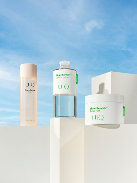 UIQ Успокаивающий тонер c янтарной кислотой и постбиотиками Biome Remedy pH Balancing Toner 300 мл фото 12