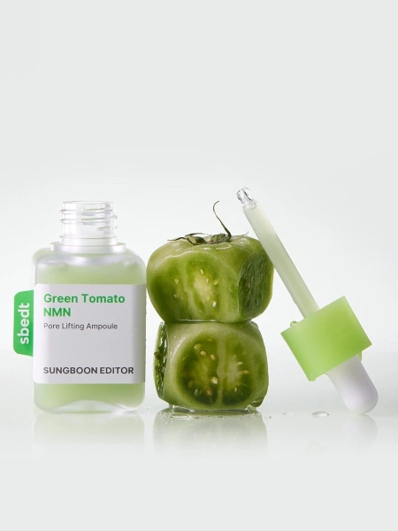 Sungboon Editor Лифтинг-сыворотка для сужения пор и упругости кожи Green Tomato NMN Pore Lifting Ampoule 40 мл фото 3