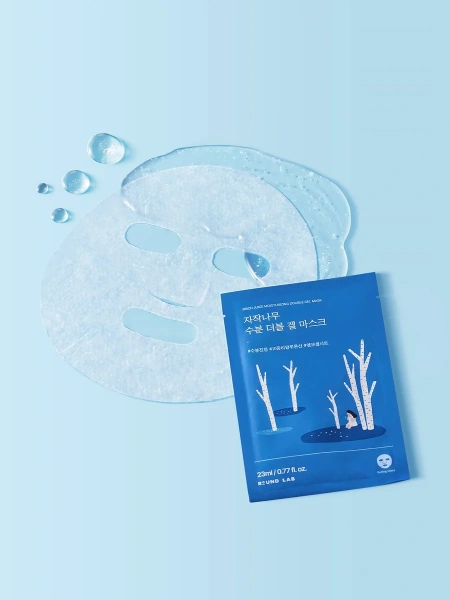 Round Lab Увлажняющая гелевая маска с березовым соком Birch Juice Moisturizing Double Gel Mask 23 мл фото 5
