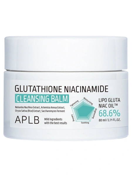APLB Гидрофильный бальзам с глутатионом и ниацинамидом Glutathione Niacinamide Cleansing Balm 80 мл