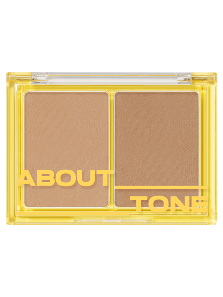 About Tone Контурирующая пудра – теплый коричневый Turn On Shade Shading – 01 Warm Shade 12 гр