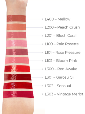 Стойкая увлажняющая помада – L302 ярко-красный The Rapuez  Iconic Lipstick Glow – L302 Sensual - купить 3 690 ₽ 