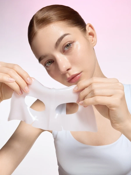 Round Lab Гидрогелевая маска с экстрактом камелии и коллагеном Camellia Deep Collagen Firming Gel Mask 34 гр х 4 шт фото 2