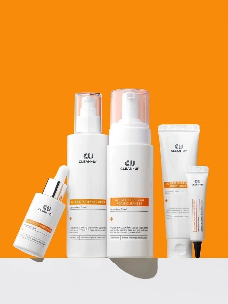 CU Skin Себорегулирующий тонер для проблемной кожи Clean-Up AV Free Purifying Toner 200 мл фото 1