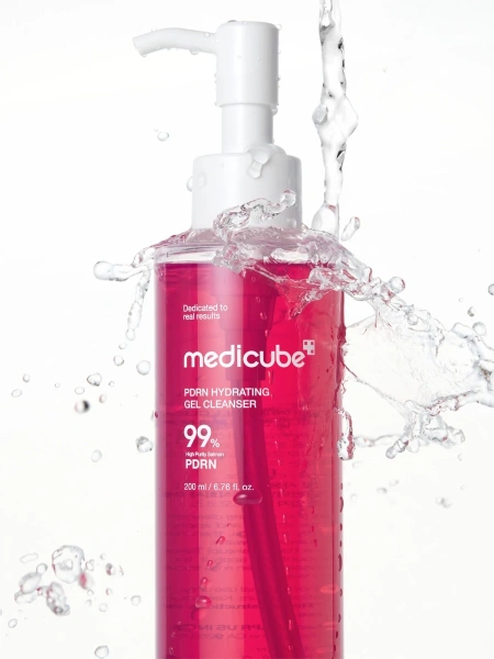 Medicube Увлажняющий гель для умывания с ПДРН и LHA-кислотой PDRN Hydrating Gel Cleanser 200 мл фото 6