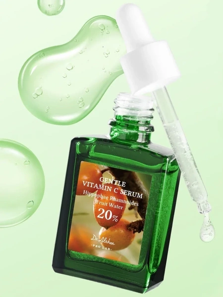 Dr. Althea Антиоксидантная сыворотка с облепихой для проблемной кожи Gentle Vitamin C Serum 30 мл фото 2