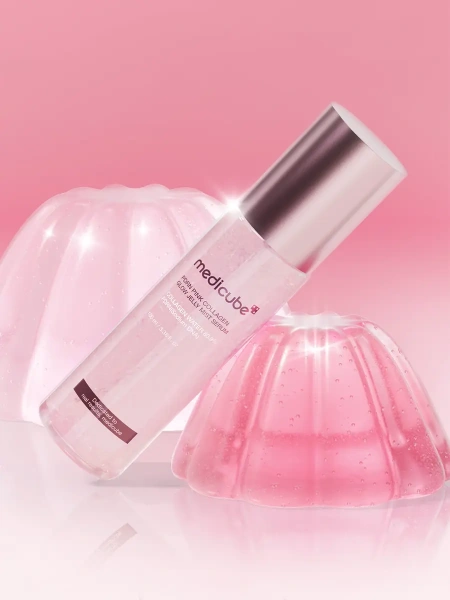 Medicube Сыворотка-мист с ПДРН и коллагеном для сияния кожи PDRN Pink Collagen Glow Jelly Mist Serum 100 мл фото 9