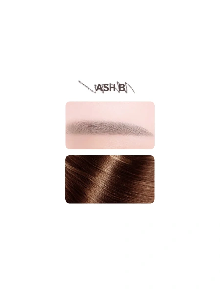 Vely Vely Карандаш для бровей из микрофибры – пепельный Microfiber Brow Pencil – Ash B 0.09 гр фото 4